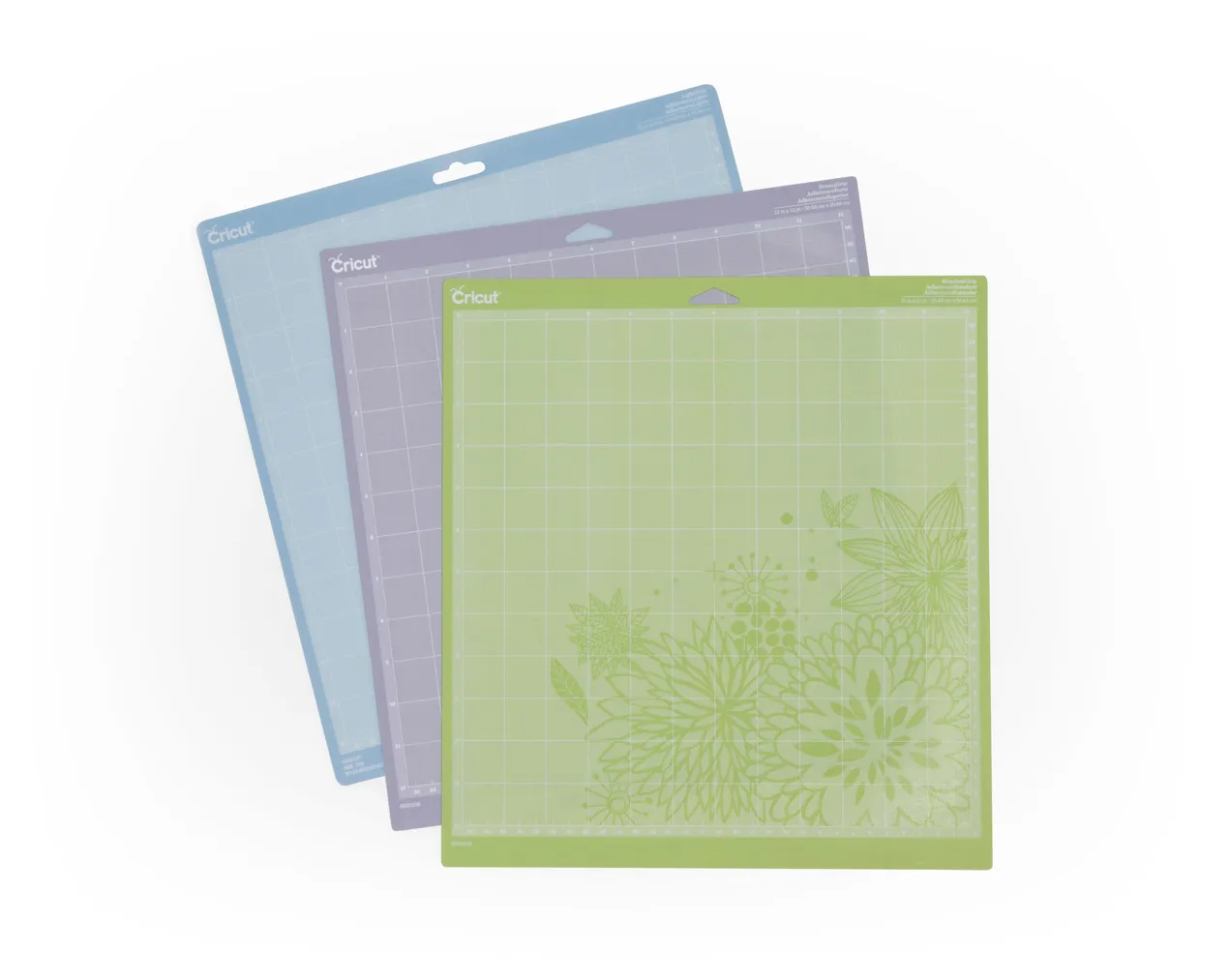 2003546  Cricut Explore/Maker LightGrip-Standard-StrongGrip Machine Mat (30x30cm) 3-pack