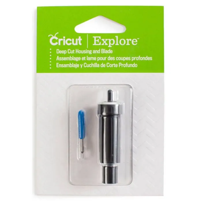 2002293 - Cricut Explore + Maker Deep-Point Blade with Housing