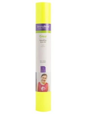 71415323 0830723277 2004451 : Cricut Sportflex Iron On Neon Yellow (Maker / Explore)