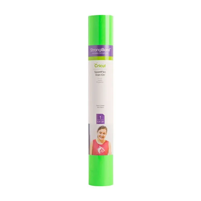 2004450 - Cricut SportFlex Iron-On 11 8x24'' (Neon Green)
