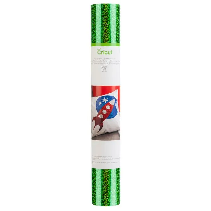 2004139 - Cricut holo Sparkle Iron-On 12x24'' (Green)
