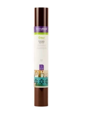 77115566 8716091341 2004694 : Cricut Everyday Iron On 12X24 Brown (Maker / Explore)