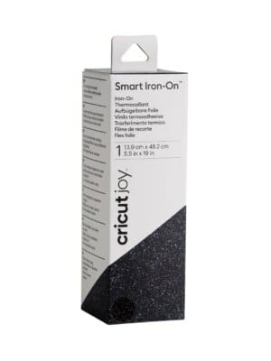 2008057 Cricut Joy Smart Iron-On 14x48cm (Glitter Black)