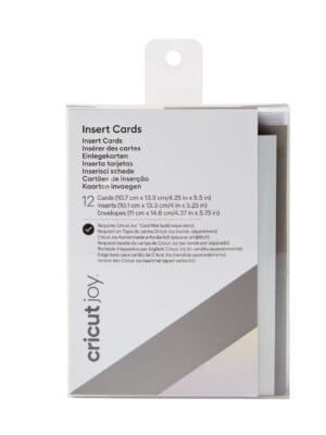 2008043 : Cricut Joy Insert Cards 12 : Pack (Grey/Holo) :  (Joy)