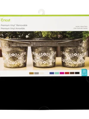 2004330 - CRICUT PREMIUM VINYL VARIETY VL PK (20)