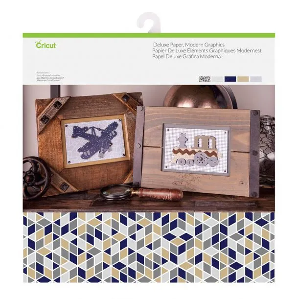2004099 : Cricut Deluxe Paper Modern Graphics (Maker / Explore)