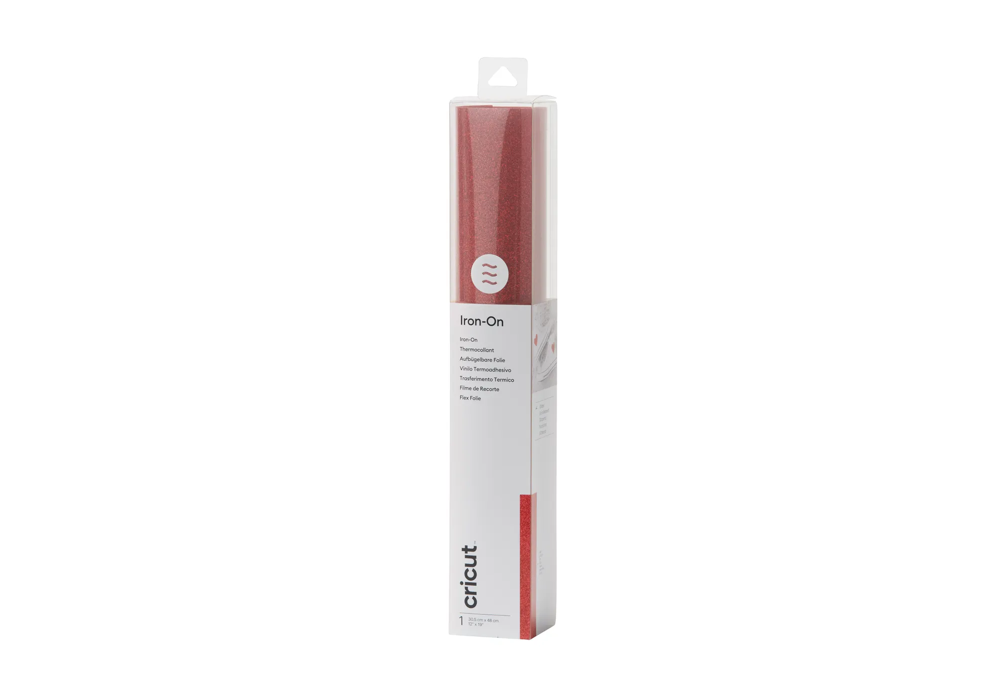 2007683 - Cricut Glitter Iron-On 30x48cm (Red)