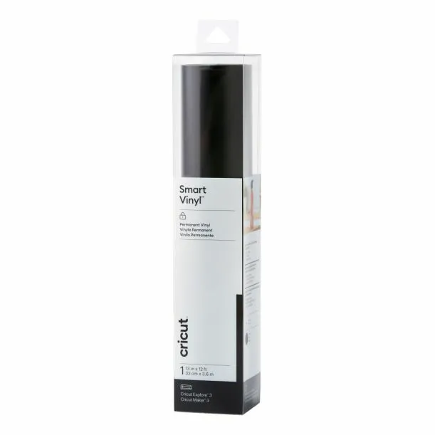 2009053 - Cricut Smart Vinyl perm 33X366Cm 1 Sheet (Black)