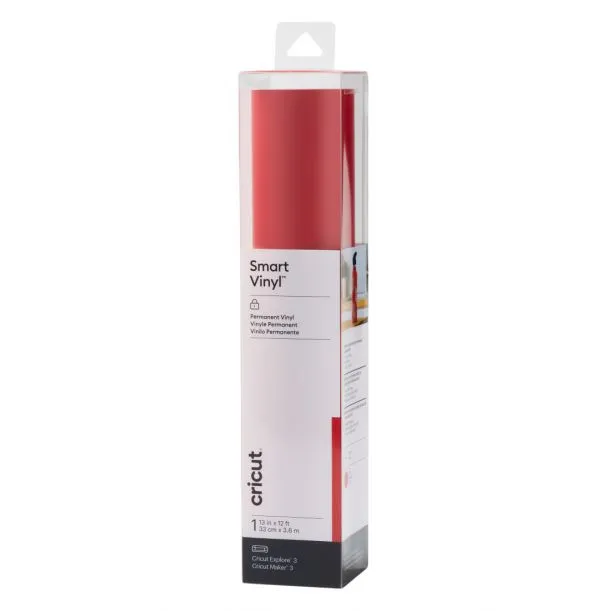 2008661 - Cricut Smart Vinyl perm 33X366Cm 1 Sheet (Red)