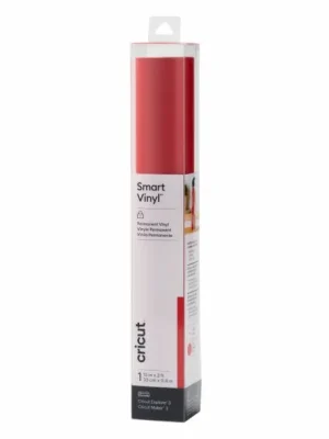 2008633 - Cricut Smart Vinyl perm 33X91Cm 1 Sheet (Red)