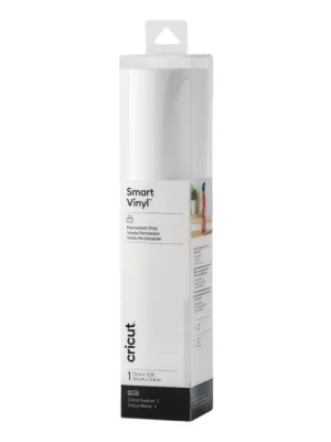 92006160 2675428601 2009054 - Cricut Smart Vinyl perm 33X366Cm 1 Sheet (White)