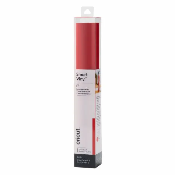 2008616 - Cricut Smart Vinyl perm 33X91Cm 1 Sheet (Shimmer Red)