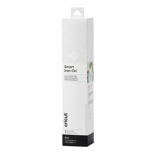 92006242 5918063386 2009062 - Cricut Smart Iron-on 33x273cm 1 sheet (Glitter White)