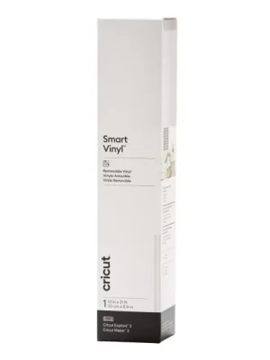 2008649 - Cricut Smart Vinyl Removable 33X640Cm 1 Sheet (White)
