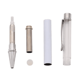 Sublimation Blanks : Snow Globe Pens (Silver & Rosegold)