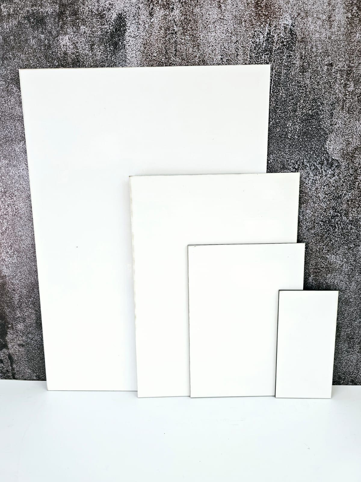 MDF Sublimation Boards Laser Sublimation Blanks : Super Glossy 3mm Sublimation SINGLE or DOUBLE sided MDF Boards (A6, A5, A4, A3, 60 by 80cm Sheet)