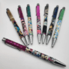 Sublimation Blanks : Snow Globe Pens (Silver & Rosegold)