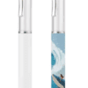 Sublimation Blanks : Snow Globe Pens (Silver & Rosegold)