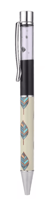 Sublimation Blanks : Snow Globe Pens (Silver & Rosegold)
