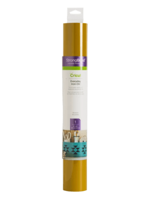 Cc-ed-iron-on-mst w005 2006800 : Cricut Everyday Iron On Mustard 12X24(1) (Maker / Explore)