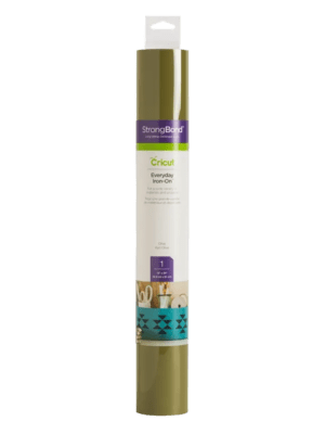 Cc-ed-iron-on-olv gb5p 2006799 : Cricut Everyday Iron On Olive 12X24(1) (Maker / Explore)