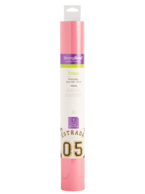 Cc-ed-iron-on-pk-mesh 1aju 2006206 : Cricut Iron On Mesh Pink 12X24(1) (Maker / Explore)