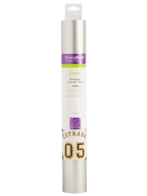 Cc-ed-iron-on-sl-mesh 9xra 2006201 : Cricut Iron On Mesh Silver 12X24(1) (Maker / Explore)