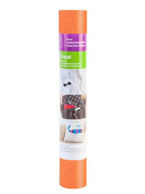 2003260 - Cricut Glitter Iron-On  30x48cm (Fluorescent Orange)