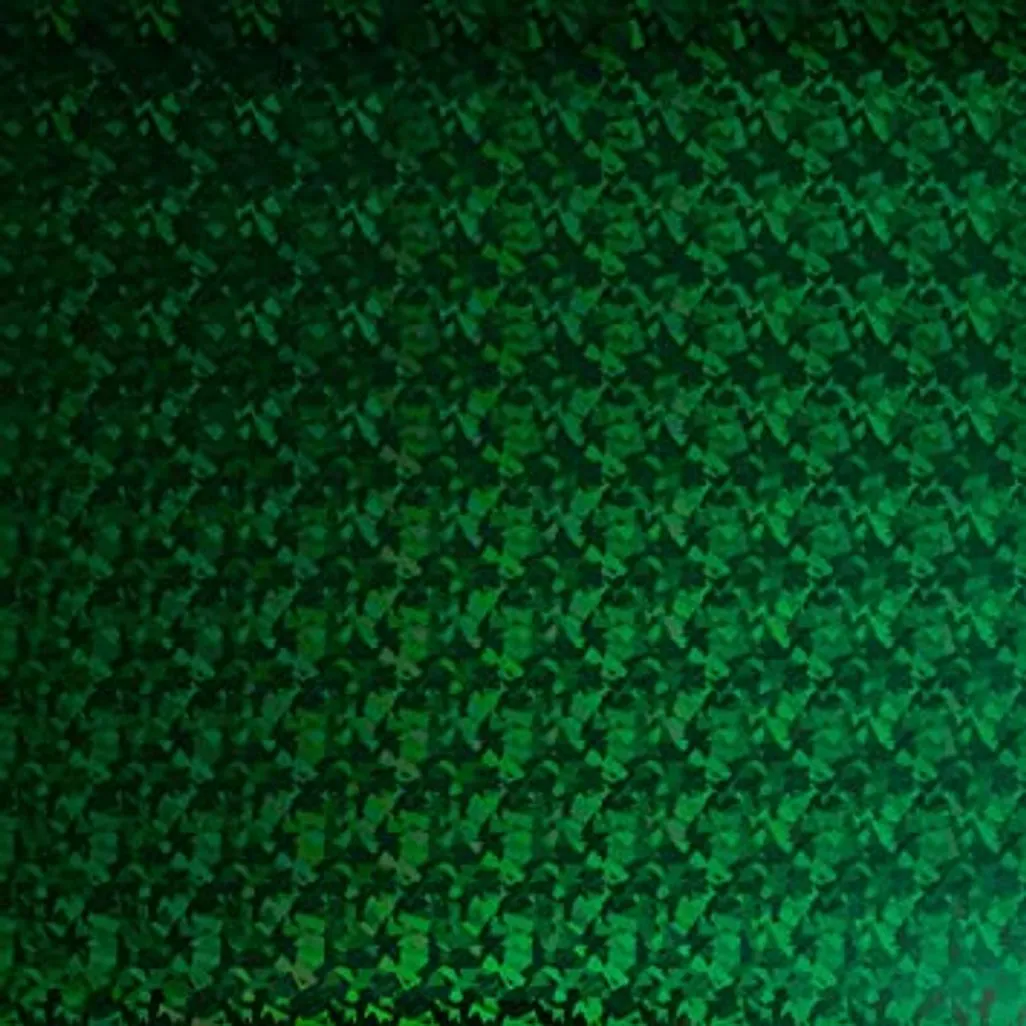 2006534 : Cricut Premium Vinyl Perm Holo Crystals 305Cm X 122Cm (Green) (Maker / Explore)