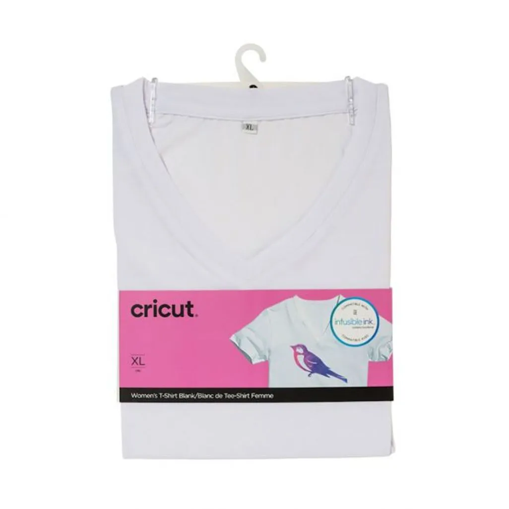 2007909 - Cricut Infusible Ink Women's White T-Shirt (XL)