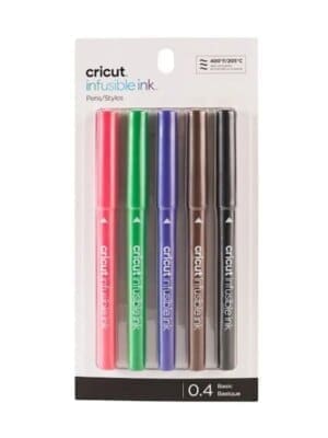 2006257 - Cricut Explore/Maker Infusible Ink Fine Point Pen Set 5-pack (Basics)   