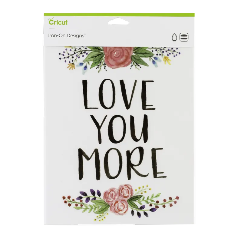 2004928 : Cricut Iron On Designs Love You More 85X12 (Easy Press)