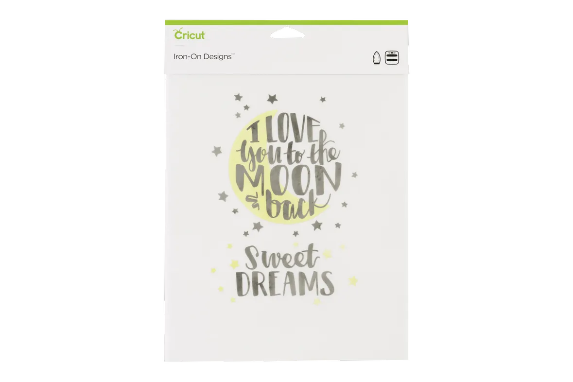 2004995 : Cricut Iron On Designs Love You To The Moon 85X12 (Easy Press)