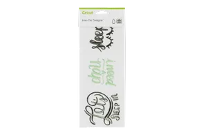 Cc-iron-on-ds-si 3nva 2004981 : Cricut Iron On Designs Sleep In 425X12 (Easy Press)