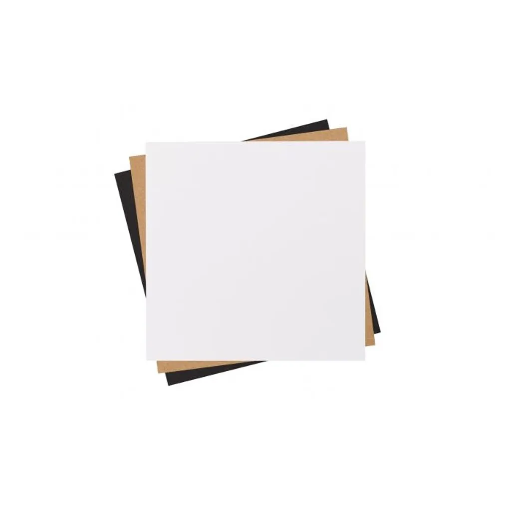 2003826 : Cricut Kraftboard 20 Sheets 12X12'' (White) (Maker)