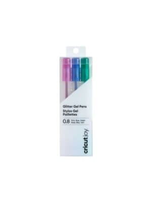 2007080 - Cricut Joy Medium Point Gel Pen Set 3-pack (Glitter Pink  Blue  Green)