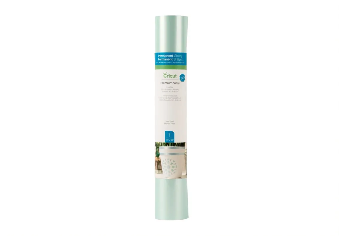 2005217 : Cricut Premium Pearl Pastel Vinyl Mint 12X48 (Maker / Explore)