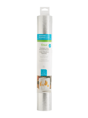 2005227 - CRICUT PREMIUM TEXTURED METALLIC VINYL SILVER 12X48