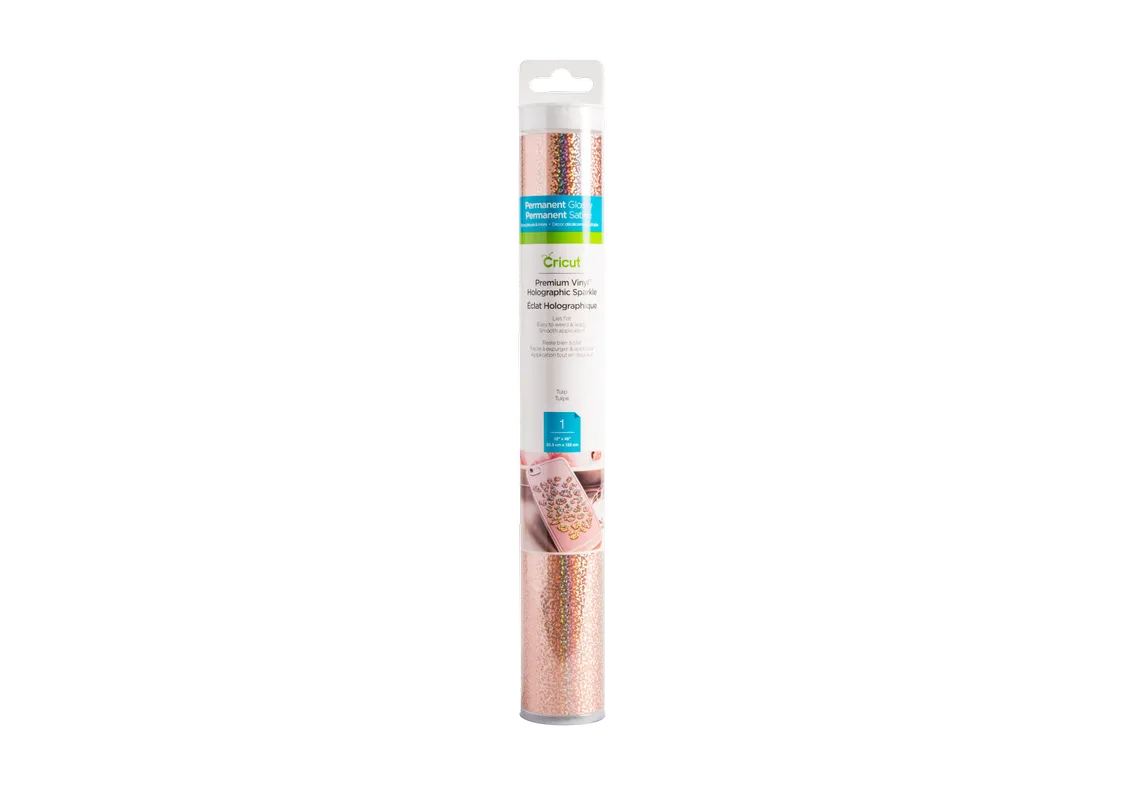 2006474 : Cricut Premium Vinyl Holo Sparkle Tulip 12X48 (Maker / Explore)