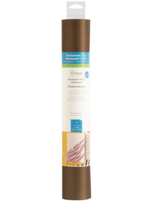 2006100 : Cricut Shimmer Vinyl Chocolate 12X48 (Maker / Explore)