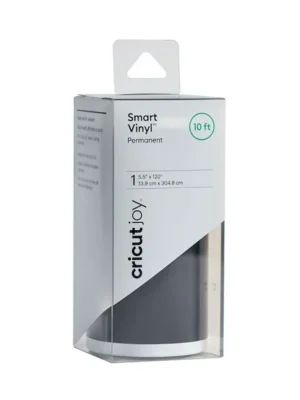 2008819 - Cricut Joy Smart Vinyl – REMOVABLE Value Roll 13 9 cm x 304 8 cm (Black)