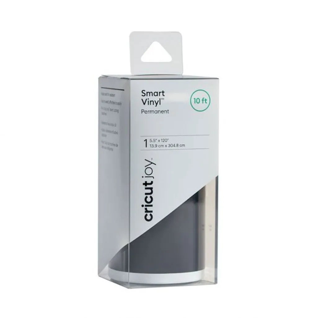 2008819 - Cricut Joy Smart Vinyl – REMOVABLE Value Roll 13 9 cm x 304 8 cm (Black)