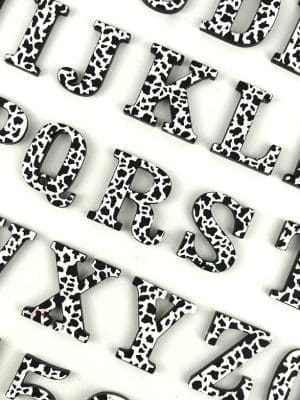 Resin & Epoxy : Alpha Leopard, Cow or Cheetah Keychain Silicone Mould