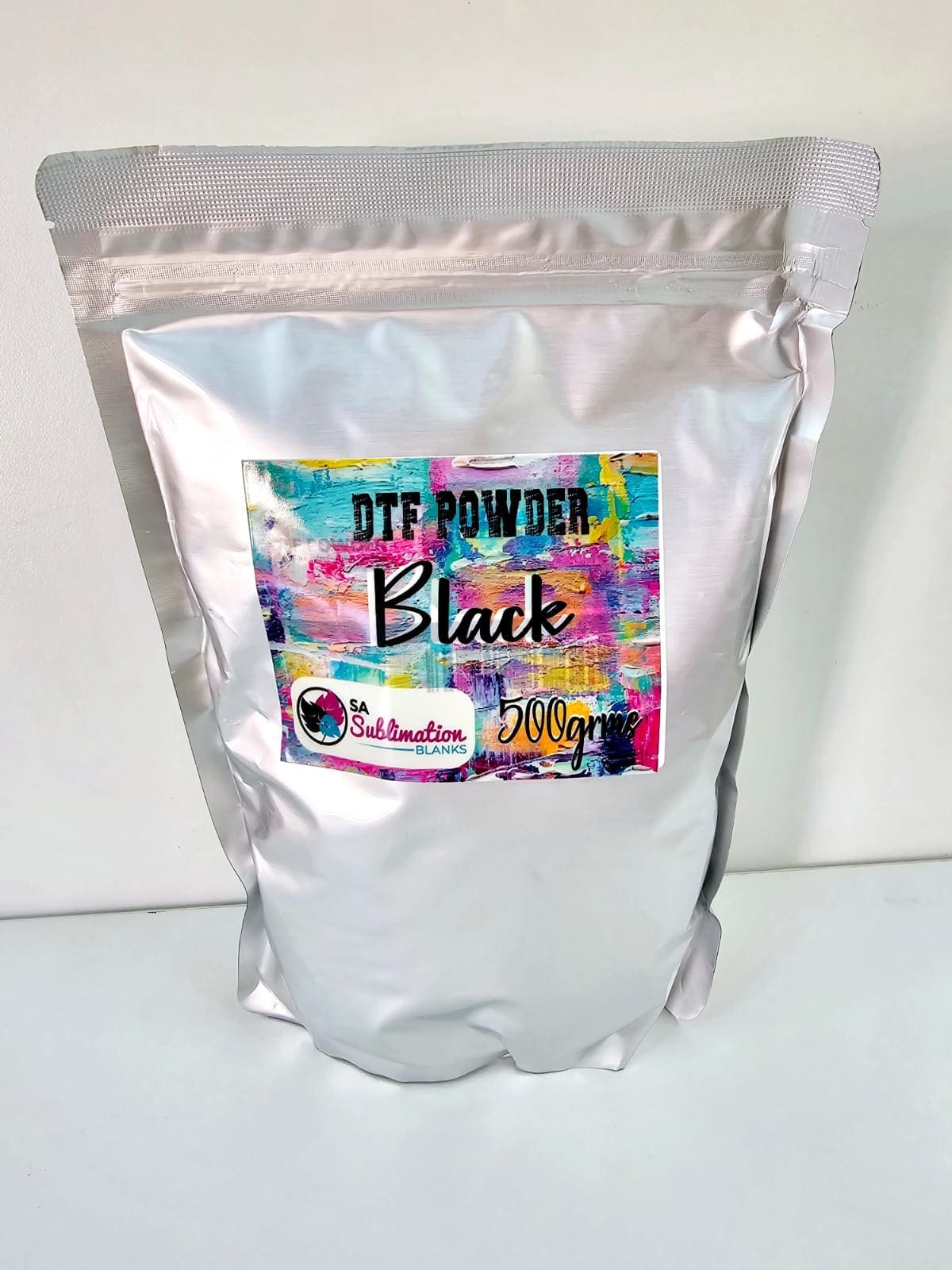 DTF Powder BLACK 500g DTF & Consumables : DTF Black Powder 500g