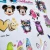 3D UV DTF Stickers : A5, A4 or A3 Customised Stickers (Gang Sheet Creator2)