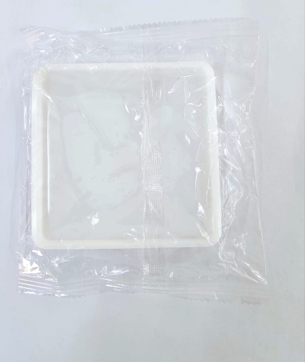 10CM Square Mould Bottom Resin & Epoxy : 10cm Square Coaster Silicone Mould (5715)