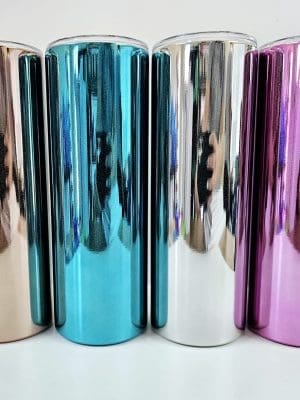 20oz Glitter Mirror Sublimation Blanks : 20oz Glitter Mirror Tumblers