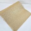 Faux Leather : 1 Piece Champagne Gold Glitter Fine