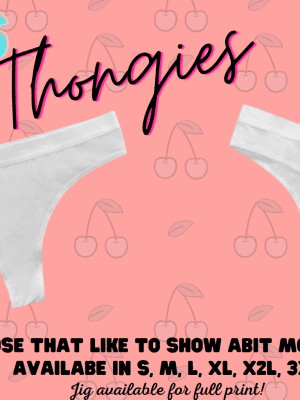 Ladies Underwear : Thongies