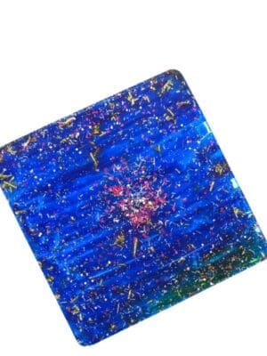 Square2 Resin & Epoxy : 10cm Square Coaster Silicone Mould (5715)